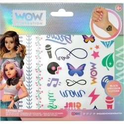 kids licensing Wow Generation Tattoo Παιδικό Σετ + 50 Τατουάζ 86710 8435507867108
