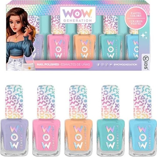 kids licensing Wow Generation 5 Nail Polish Pack 86712 8435507867122