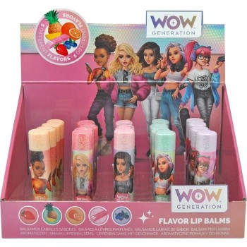 kids licensing Wow Generation Flavor Lip Balms Cdu 20 U.  Geneartion, Multicolor 00011 86705 8435507867054