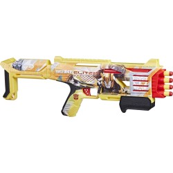 Hasbro Nerf Elite 2.0 Transformers Bumblebee Dart Blaster, 8 Elite Darts, Pump Action, Toy Foam Blasters for 8 Year Old Boys and
