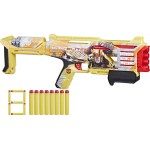 Hasbro Nerf Elite 2.0 Transformers Bumblebee Dart Blaster, 8 Elite Darts, Pump Action, Toy Foam Blasters for 8 Year Old Boys and