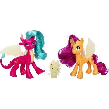 Hasbro Tell Your Tale Dragon Light Reveal, 3 Glow In The Dark Dolls F8702 5010996200693