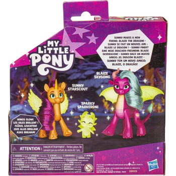 Hasbro Tell Your Tale Dragon Light Reveal, 3 Glow In The Dark Dolls F8702 5010996200693