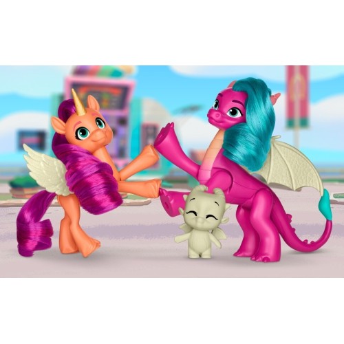 Hasbro Tell Your Tale Dragon Light Reveal, 3 Glow In The Dark Dolls F8702 5010996200693