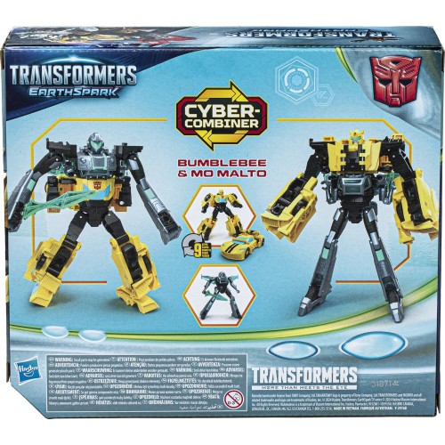 Hasbro Transformers Earthspark Cyber-combiner 2 F8439 5010996195807