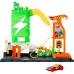 Mattel Hot Wheels City Super Recharge Fuel Station HTN79 194735195107