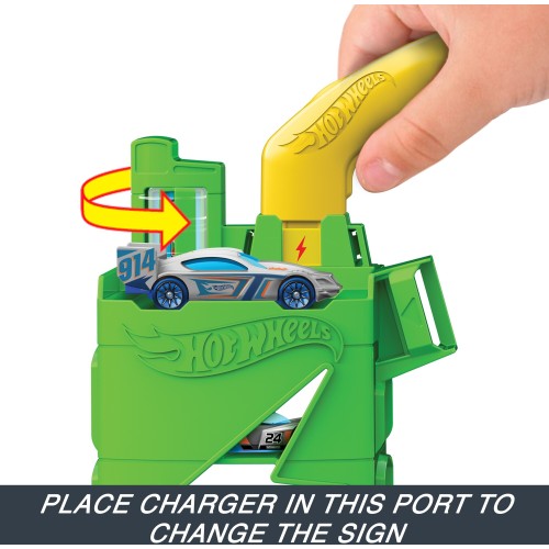 Mattel Hot Wheels City Super Recharge Fuel Station HTN79 194735195107
