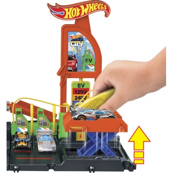 Mattel Hot Wheels City Super Recharge Fuel Station HTN79 194735195107