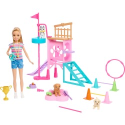 Mattel Barbie and Stacie to the Rescue Doll and Playset HRM10 194735180363