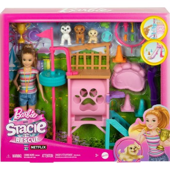 Mattel Barbie and Stacie to the Rescue Doll and Playset HRM10 194735180363