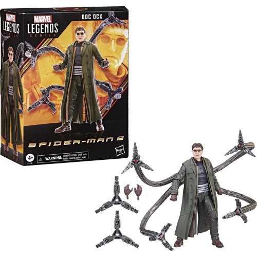 Hasbro Marvel Spider-Man Marvel Legends Series Doc Ock, Spider-Man: No Way Home Collectible 6 Inch Action Figures F7115 50109961