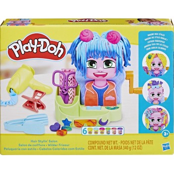 Hasbro Play-Doh Hair Stylin Salon Playset F8807 5010996200983