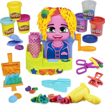 Hasbro Play-Doh Hair Stylin Salon Playset F8807 5010996200983