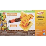 Hasbro Nerf Minecraft Firebrand, Dart Blasting Axe, 6 Elite Foam Darts, Design Inspired By Axe In The Game F8953 5010996212306