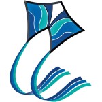 Gunther Investor Dragons Blue Wave With A Modern Motif, Made Of Robust Ripstop Polyester 1158 4001664911585