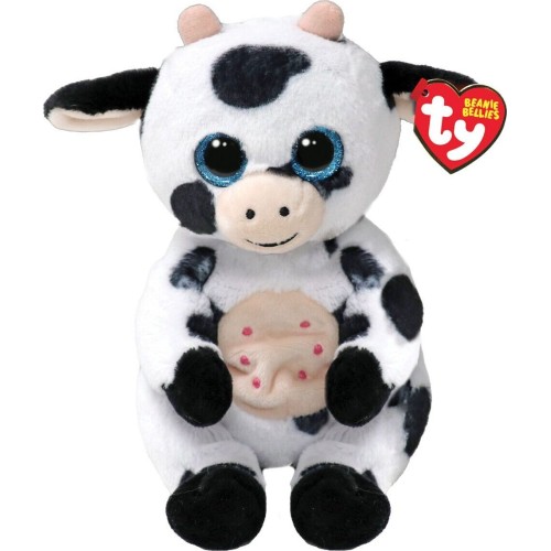 ty Beanie Bellies Herdly Fluffy cow White 15cm 1607-41287 008421412877