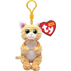ty beanie bellies mango χνουδωτό κλιπ γατούλα χρυσό 8.5εκ 1607-43112 008421431120