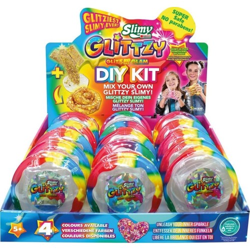 As company Slimy AS Χλαπάτσα Glitzy DIY Για 5+ Χρονών - 1 Τμχ 1863-34029 7611212340292