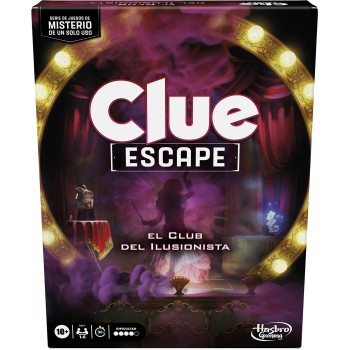 Hasbro Cluedo Escape The Illusionists Club F8817 5010996211668