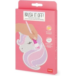 Legami Brush It Off!- Make Up Unicorn Μακιγιάζ Πινέλο Καθαρισμού PAD0002 8052694001704