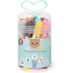 Legami Set Of 12 Markers - Teddy Friends, 12 Assorted Colours, Washable And Non-Toxic TDM0001 8052694002152