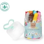 Legami Set Of 12 Markers - Teddy Friends, 12 Assorted Colours, Washable And Non-Toxic TDM0001 8052694002152