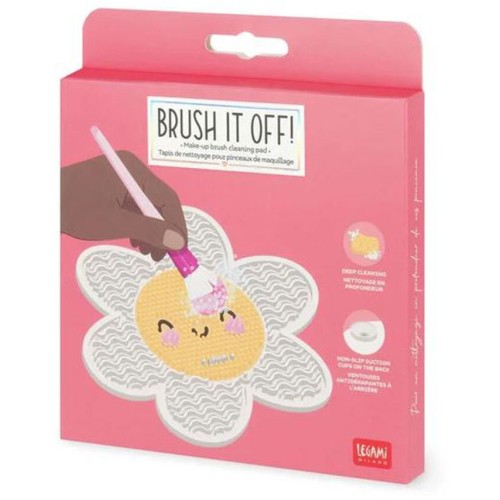 Legami Brush It Off!- Make Up Brush Cleaning Pad - Daisy PAD0003 8052694002732
