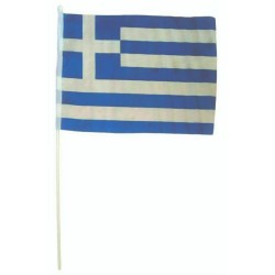 Argy Toys Flag Of Greece With Plastic Pole 00126-2 5202200006140