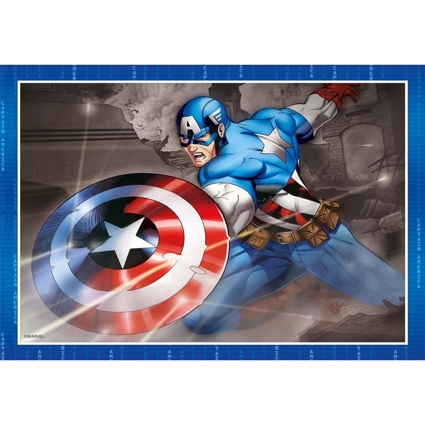 Clementoni Marvel The Avengers Supercolor 4 In 1 Avengers-12+16+20+24 ...
