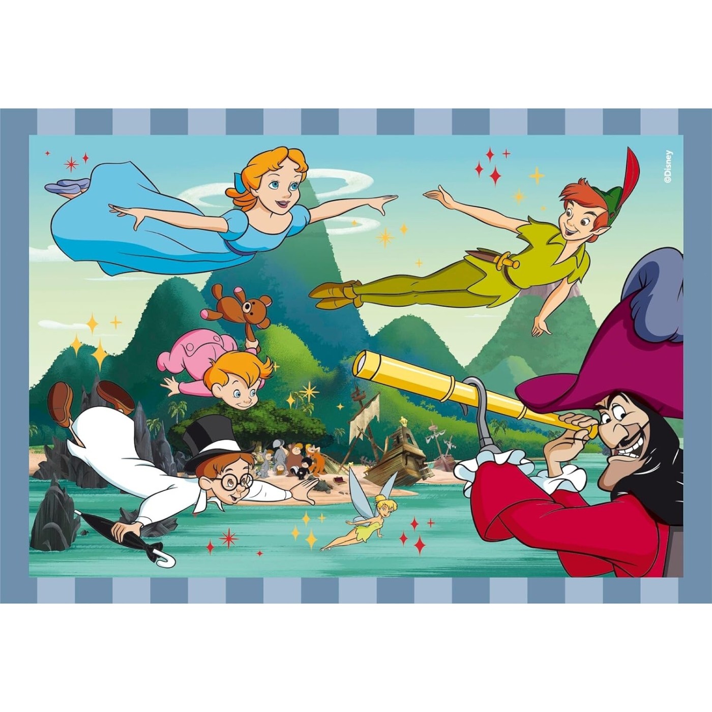 Clementoni Disney Classics Supercolor 4 In 1 Classics-12+16+20+24 ...