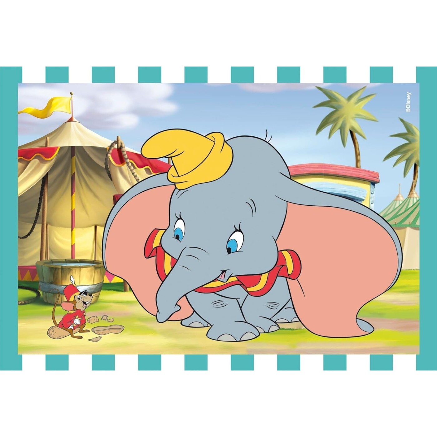 Clementoni Disney Classics Supercolor 4 In 1 Classics-12+16+20+24 ...