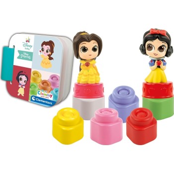 Clementoni Soft Clemmy Disney Princess Playset - Soft Building Blocks 1033-17843 8005125178438
