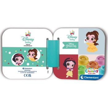 Clementoni Soft Clemmy Disney Princess Playset - Soft Building Blocks 1033-17843 8005125178438