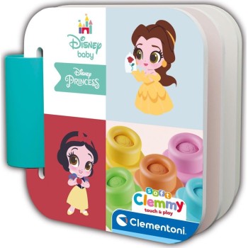 Clementoni Soft Clemmy Disney Princess Playset - Soft Building Blocks 1033-17843 8005125178438