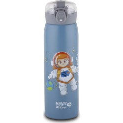 nava Θερμός Μπουκάλι Ανοξείδωτο We Care Μπλε 500ml 10-110-011 5205746003444