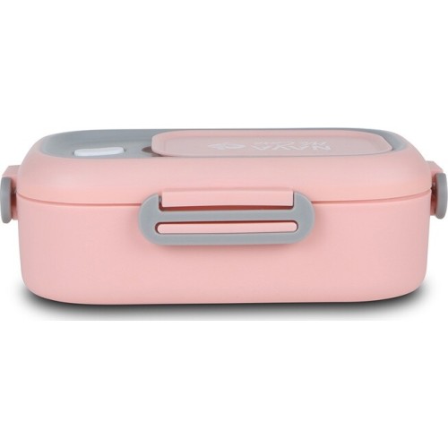 nava Stainless Steel Food Box We Care Pink 800Ml 10-262-005 5205746003819