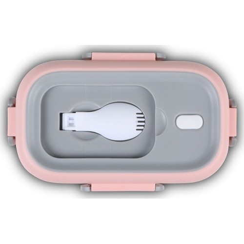 nava Stainless Steel Food Box We Care Pink 800Ml 10-262-005 5205746003819