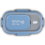 nava Stainless Steel Rectangular We Care Food Container, Blue 800ml 10-262-006 5205746003833