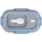 nava Stainless Steel Rectangular We Care Food Container, Blue 800ml 10-262-006 5205746003833