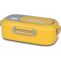 nava We Care Rectangular Stainless Steel Food Container, Yellow 800ml 10-262-008 5205746003901