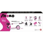 As company Shoko Childrens Skateboard BW 200 Plus With 2 Wheels 200Mm In Fuchsia 5004-50521 5203068505219