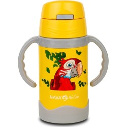 nava Θερμός Μπουκάλι Ανοξείδωτο We Care Κίτρινο 300ml 10-113-004 5205746003963