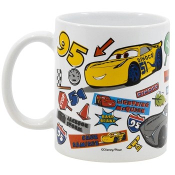 Stor Ceramic Mug 11 Oz In Gift Box Cars Stickers 530-88074 8412497880744