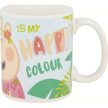 Stor Ceramic mug 11 oz in Gift box Peppa pig Pink Flamingo 530-20102 8412497201020
