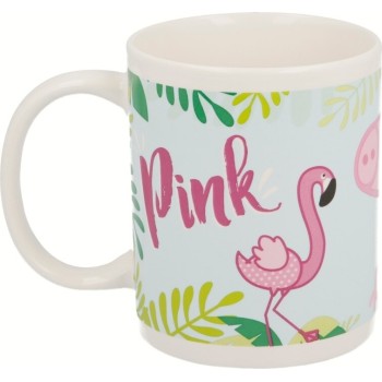 Stor Ceramic mug 11 oz in Gift box Peppa pig Pink Flamingo 530-20102 8412497201020