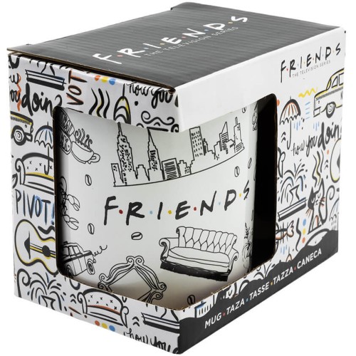 Stor Κεραμική Κούπα 11 Oz Σε Συσκευασία Δώρου Friends 530-00683 8412497006830
