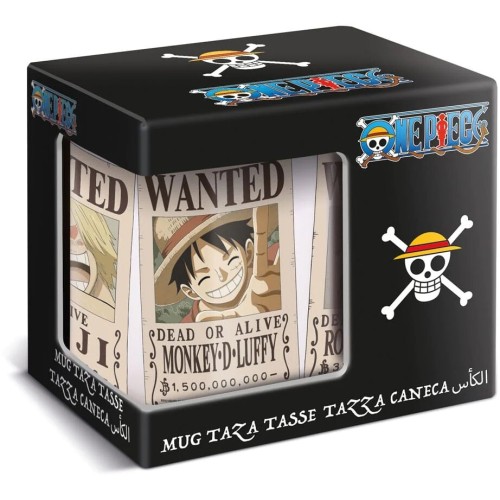 Stor Κεραμική Κούπα 11 Oz Σε Συσκευασία Δώρου One Piece Wanted 530-00515 8412497005154