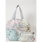 Legami Folding Travel Bag, Print: Map TSB0001 8052461962054