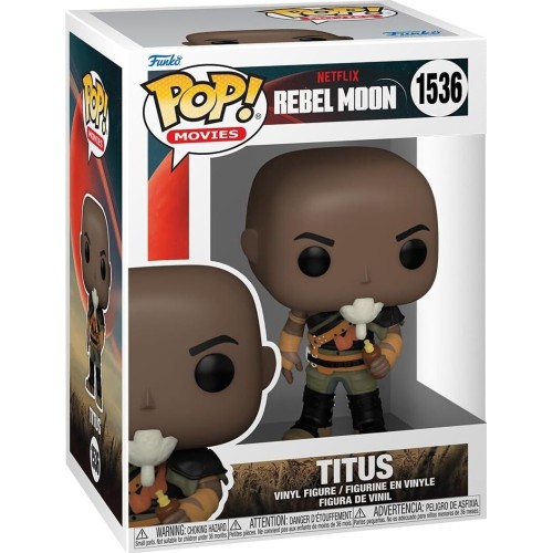 Funko Pop! Movies: Rebel Moon - Titus - Collectable Vinyl Figure 72627 889698726276