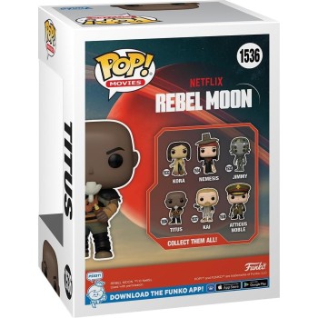 Funko Pop Movies: Rebel Moon - Titus 1536 Συλλεκτική Φιγούρα Βινυλίου 72627 889698726276